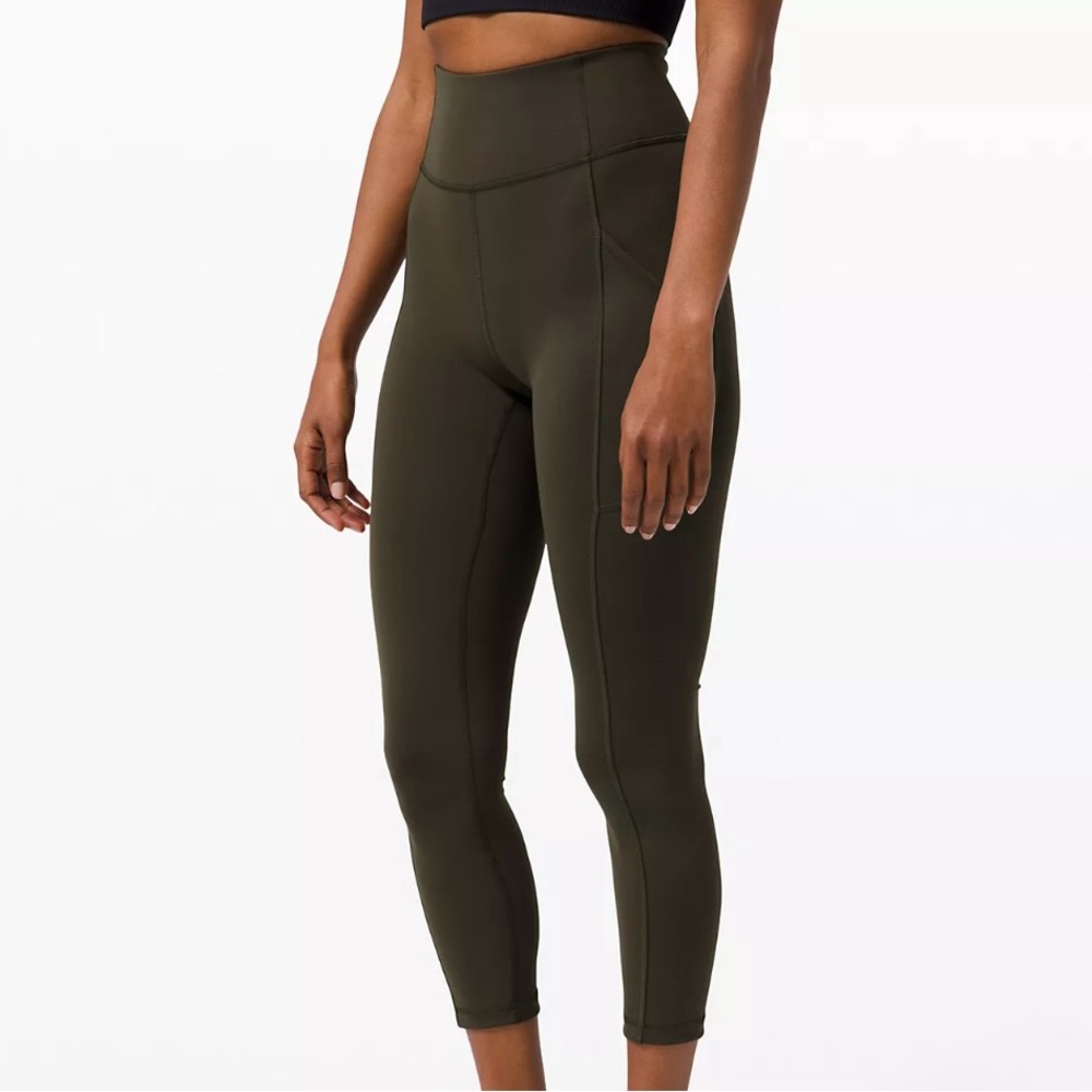 Lululemon leggings Dark Olive